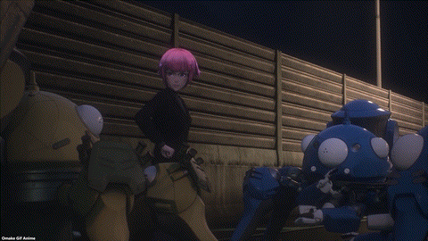 Ghost In The Shell SAC 2045 S2 Episode 2 Purin Instructs Tachikoma