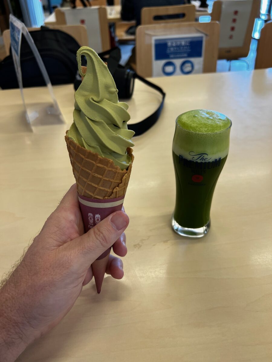 Need Some Matcha Ice Cream And Matcha Beer? Why Yes!