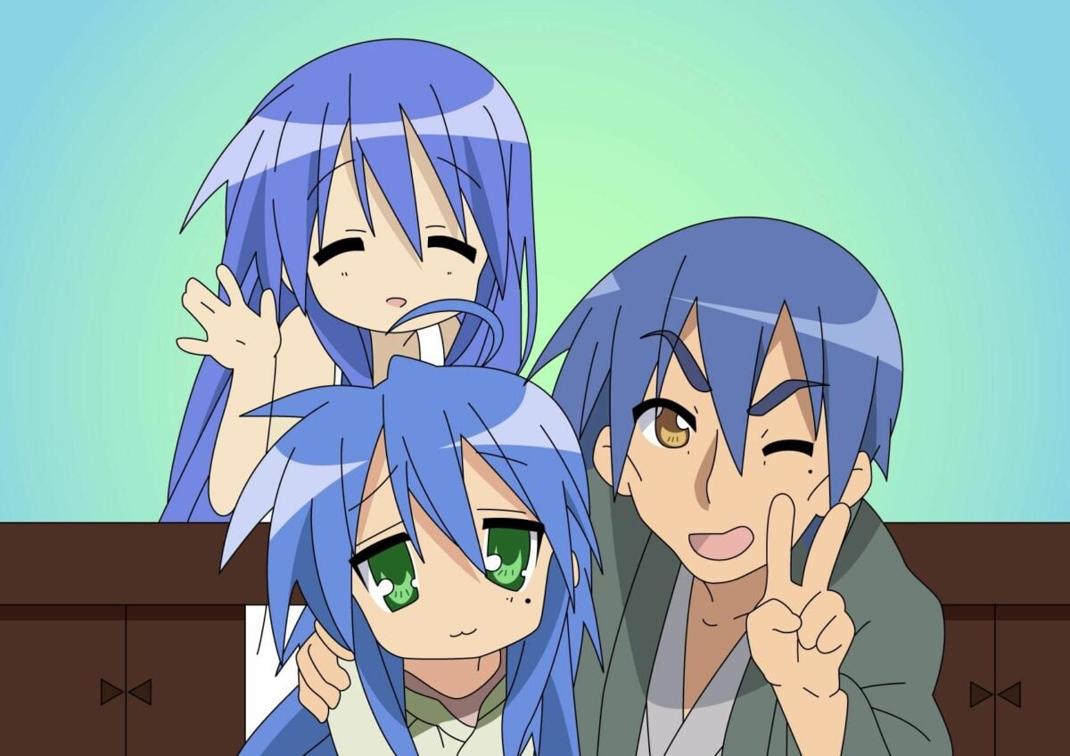 Sojiro Izumi Lucky Star Anime Father