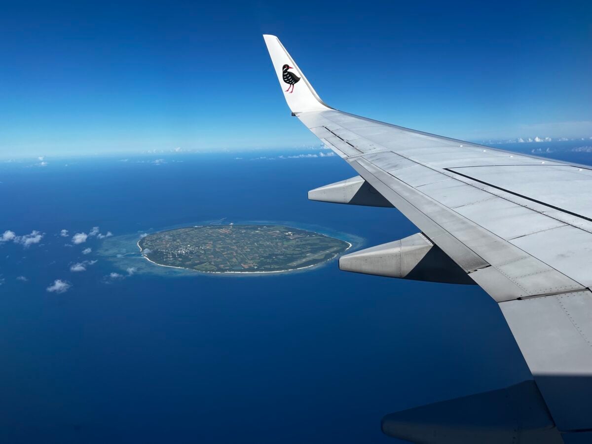 Flying To Ishigaki Island Okinawa 