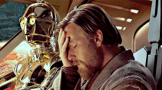 Obi Wan Kenobi Facepalm
