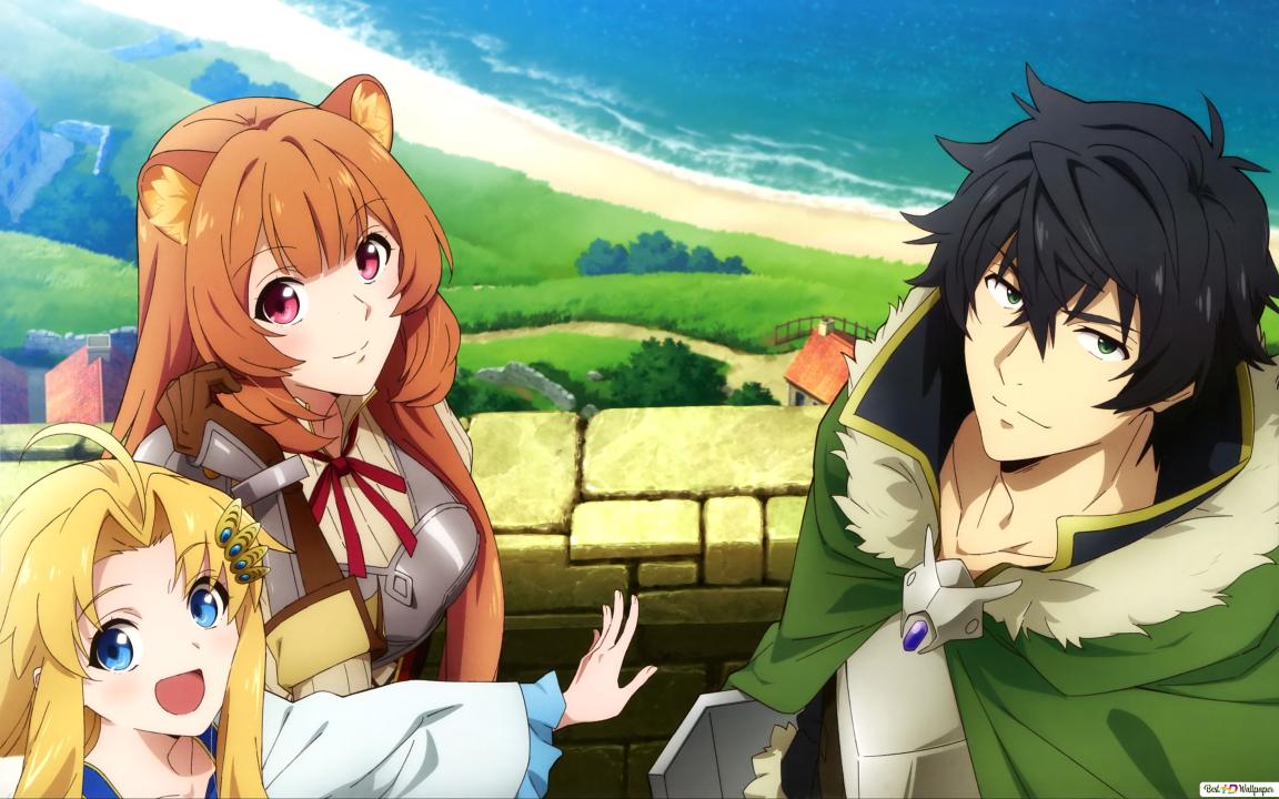 The Rising Of The Shield Hero Naofumi Iwatani Raphtalia Filo 