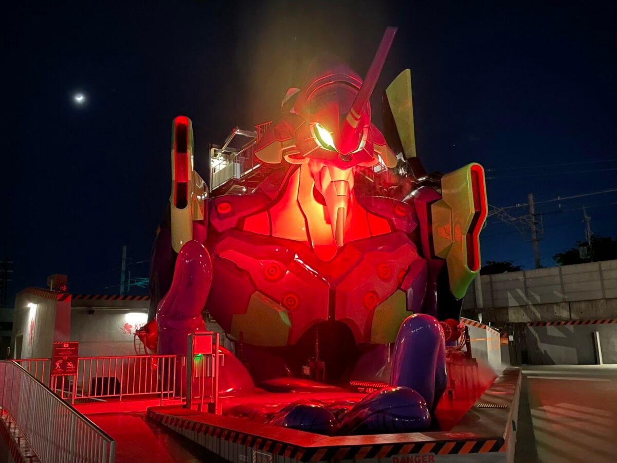 Splash! Evangelion Kyoto Base 2022 at Night