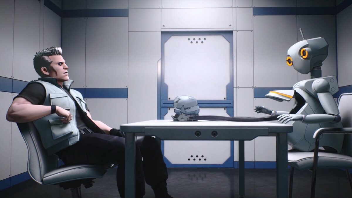 Ghost In The Shell SAC 2045 S2 Episode 3 Batou Talks With Kukushkin