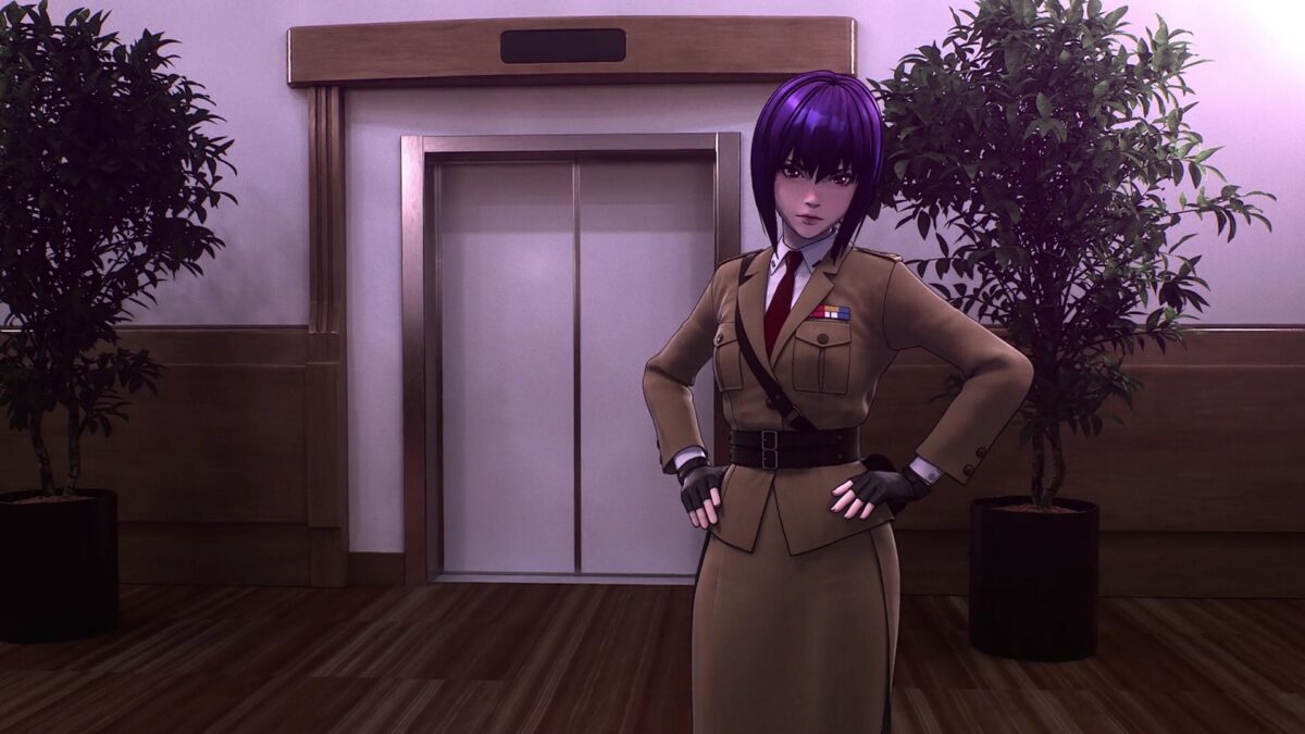 Ghost In The Shell SAC 2045 S2 Episode 3 Motoko Hands On Hips
