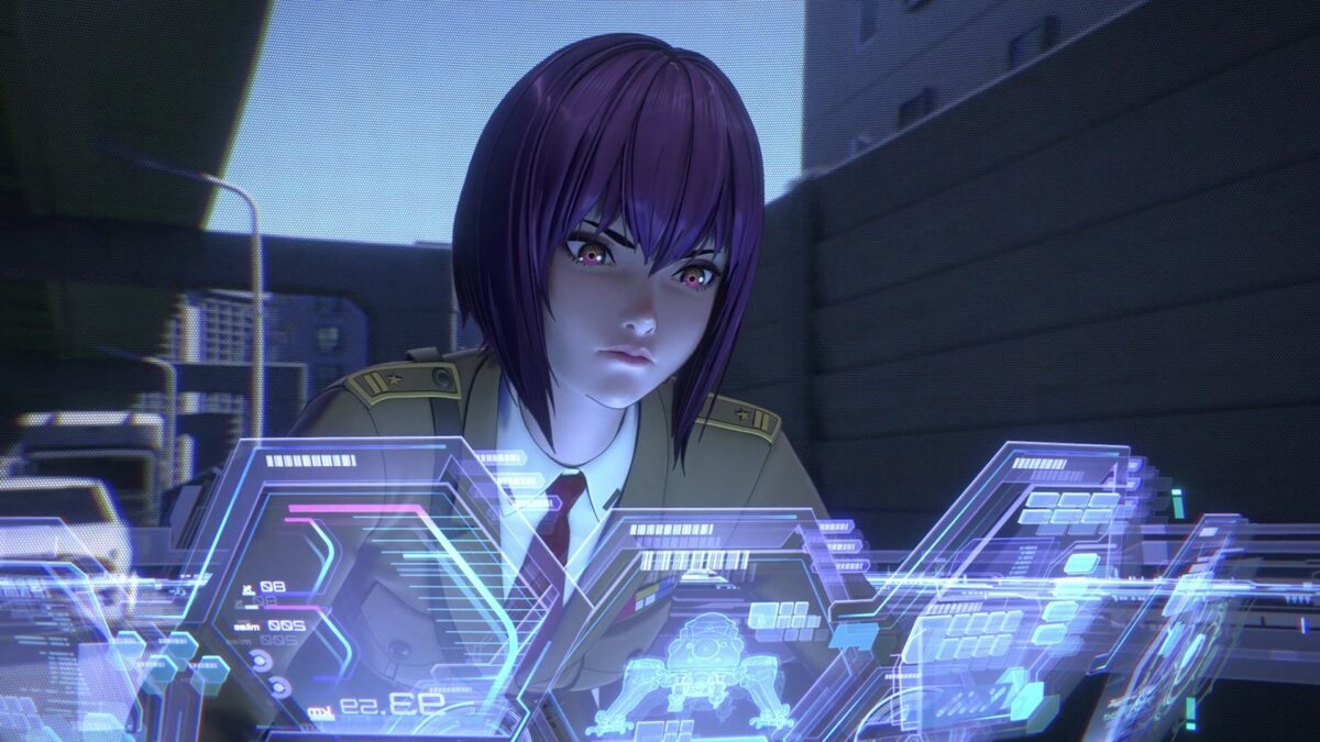 Ghost In The Shell SAC 2045 S2 Episode 3 Motoko In Tachikoma Cockpit