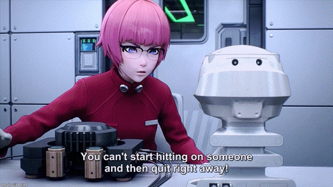 Ghost In The Shell SAC 2045 S2 Episode 3 Purin Argues With 1A84