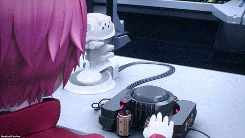 Ghost In The Shell SAC 2045 S2 Episode 3 Purin Presses Buttons