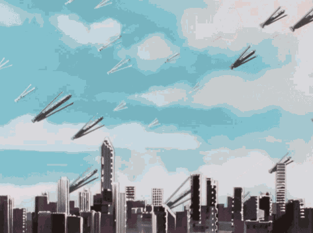 Gundam X Anime Colony Drop