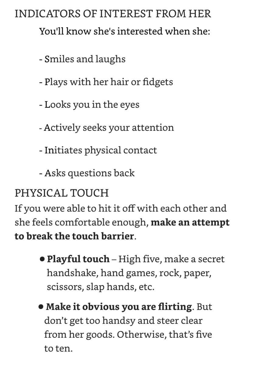 Indicators Of Interest From Her