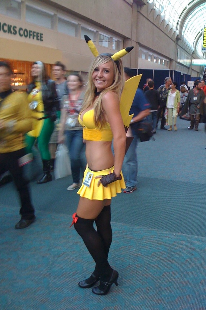 San Diego Comic Con Pikachu Cosplay