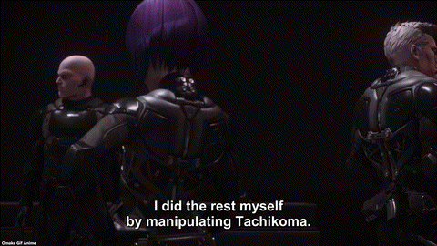 Ghost In The Shell SAC 2045 S2 Episode 10 Motoko Drops Bombshell
