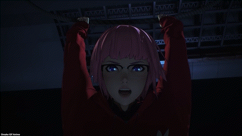 Ghost In The Shell SAC 2045 S2 Episode 10 Purin Swings On Cable