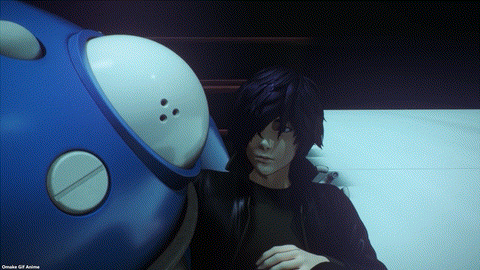 Ghost In The Shell SAC 2045 S2 Episode 10 Takashi Blocks Tachikoma Eye