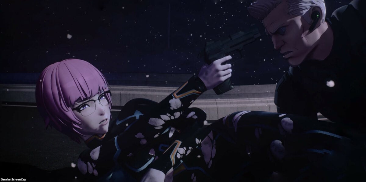 Ghost In The Shell SAC 2045 S2 Episode 11 Purin Aims Gun At Batou
