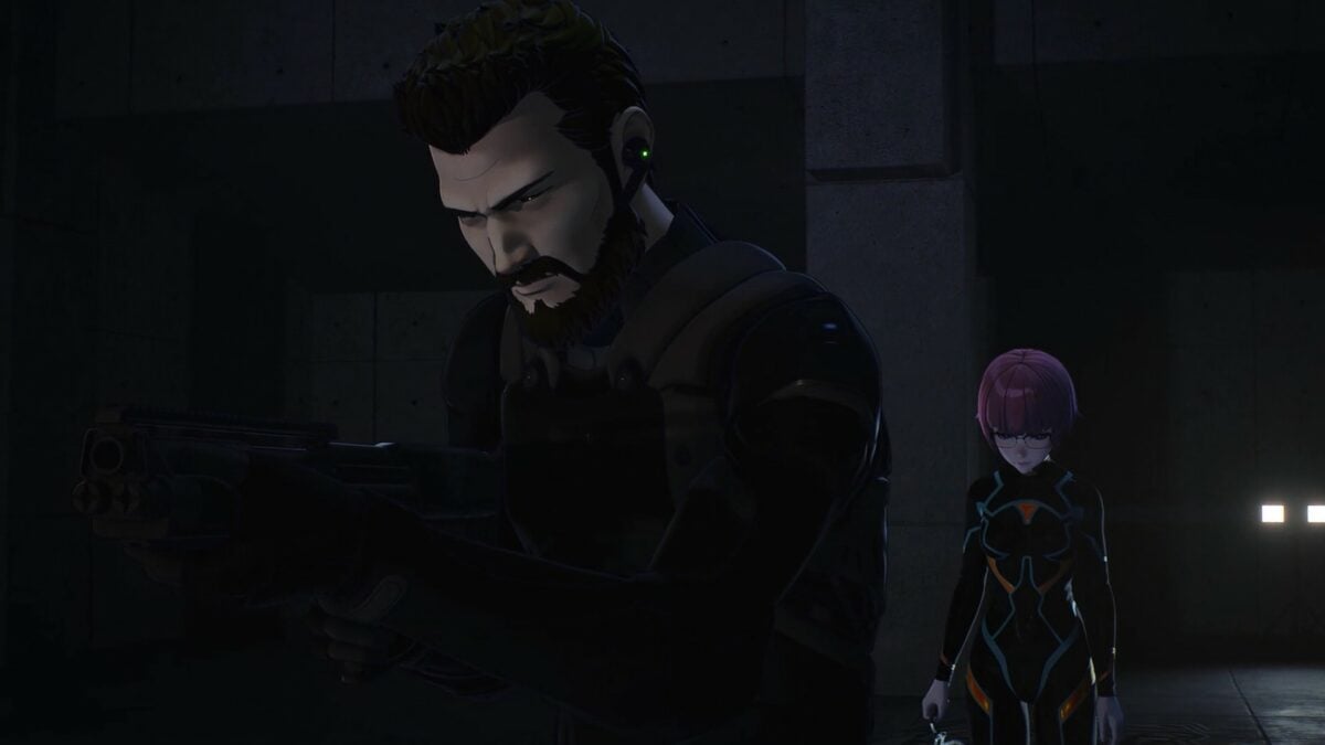 Ghost In The Shell SAC 2045 S2 Episode 11 Purin Behind Ishikawa