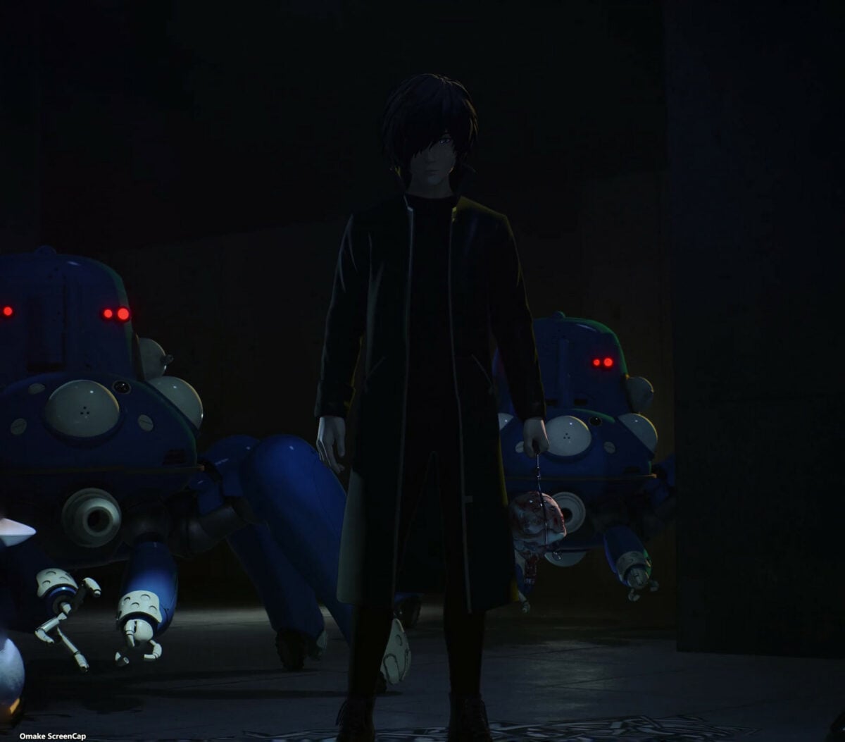 Ghost In The Shell SAC 2045 S2 Episode 11 Takashi Holds Borma's Brain