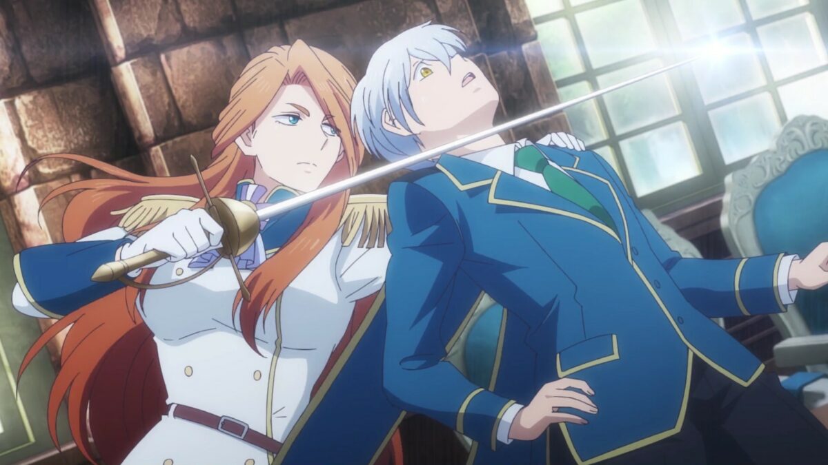 Vermeil In Gold Episode 7 Jessica Holds Blade To Alto's Throat