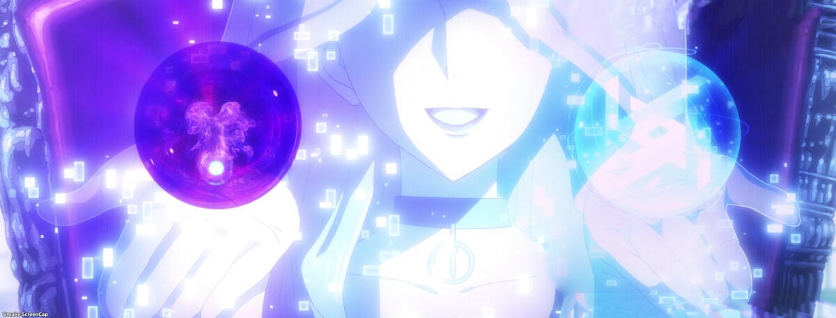 Vermeil In Gold Episode 8 Veiled Woman Holds Orbs