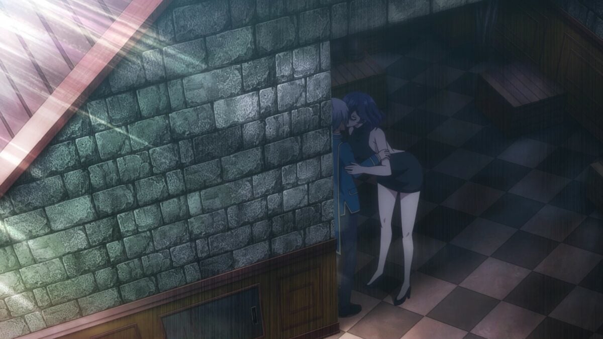 Vermeil In Gold Episode 9 Vermeil Alto Kiss Behind Staircase