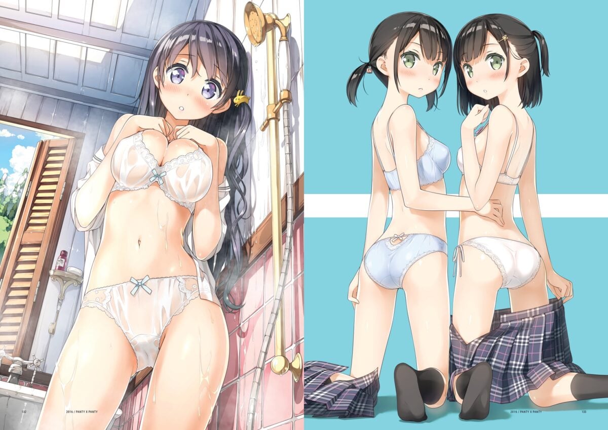 Celebrating Art From Kantoku's Lingerie Period