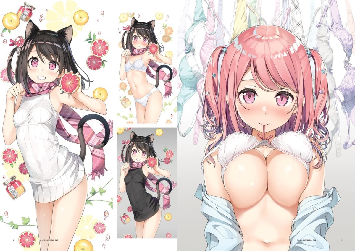 More Classic Art In The Art Of Kantoku Artbook Set!