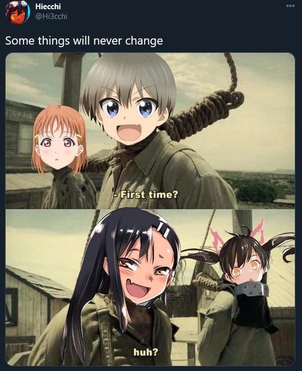 Uzaki Chan Nagatoro Meme