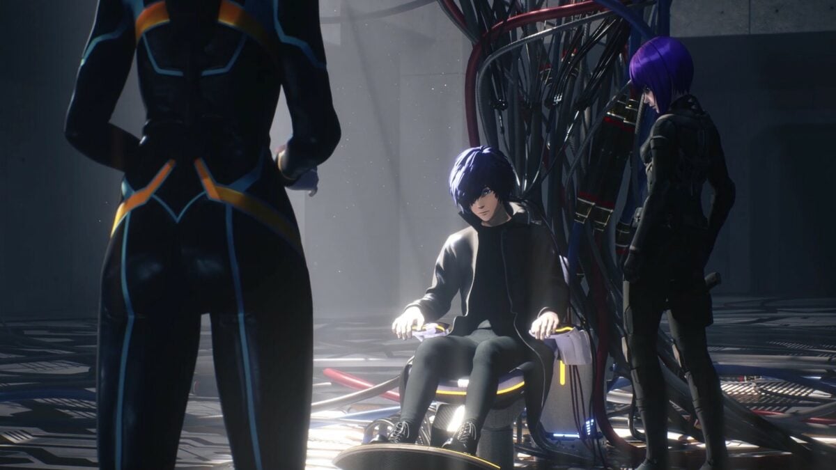Ghost In The Shell SAC 2045 S2 Episode 12 Motoko Purin Talk To Takashi