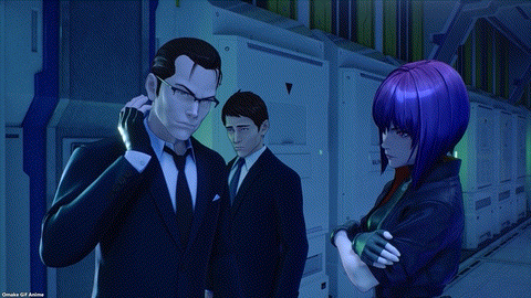Ghost In The Shell SAC 2045 S2 Episode 12 Motoko Scares Smith