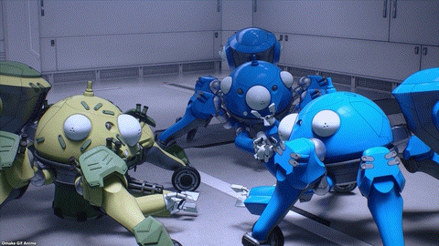 Ghost In The Shell SAC 2045 S2 Episode 12 Tachikomas Like Batou