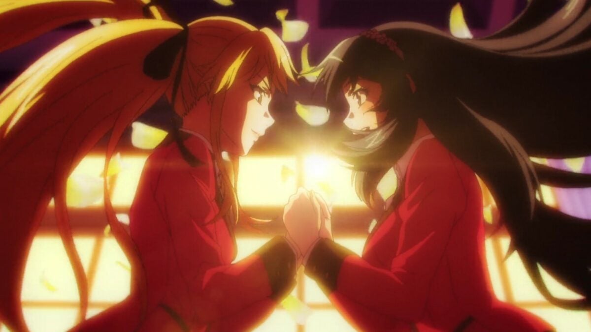 Kakegurui Twin Episode 1 Mary Tsuzura Happy