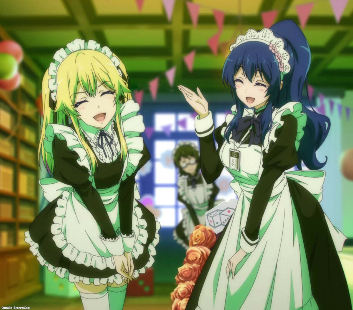 Kakegurui Twin Episode 2 Mary Tsuzura Maids Welcome