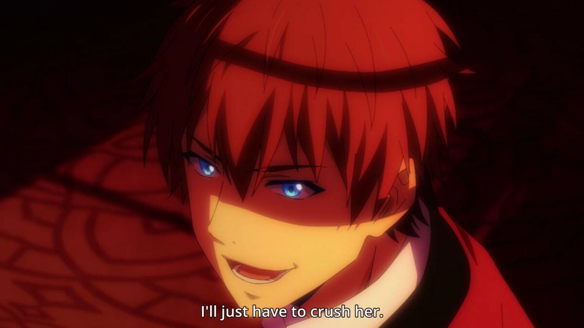 Kakegurui Twin Episode 6 Aoi Threatens Mary