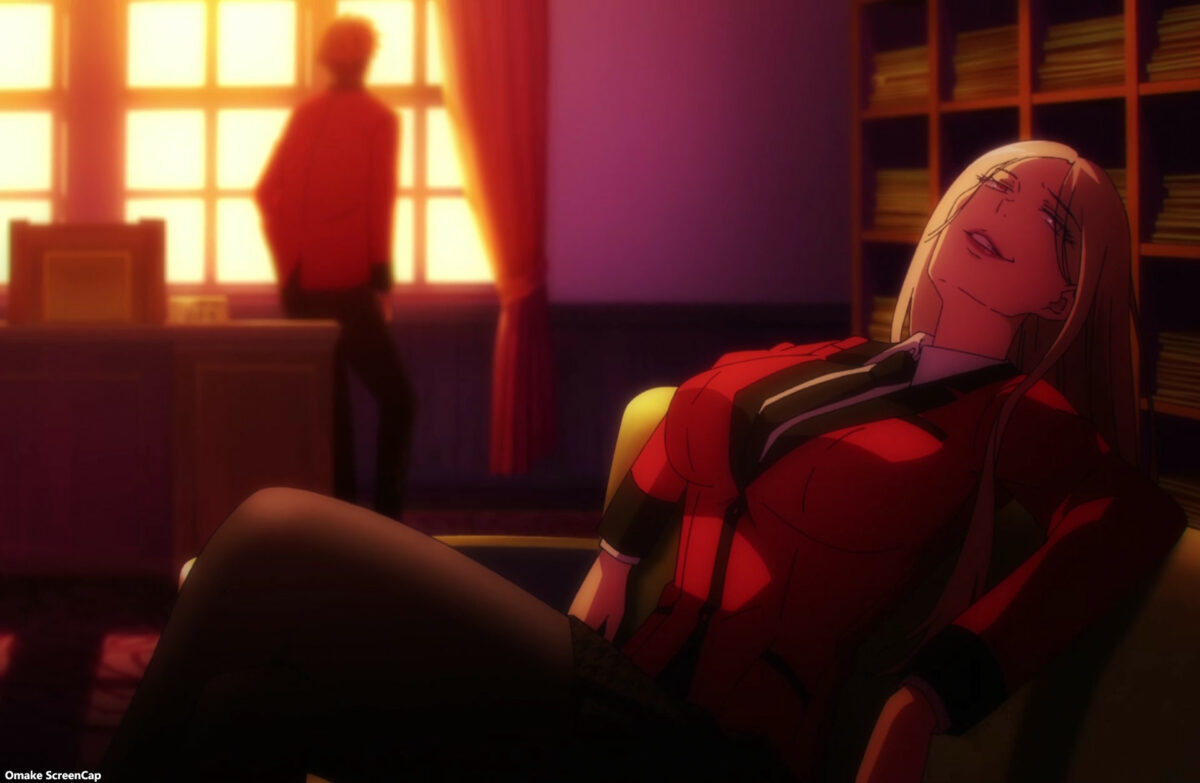 Kakegurui Twin Episode 6 Sachiko Talks To Aoi