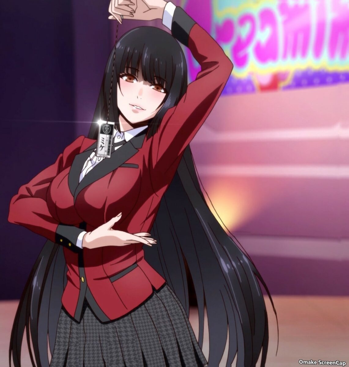 Omake ScreenCap Kakegurui Episode 10 Yumeko Gambling Addict