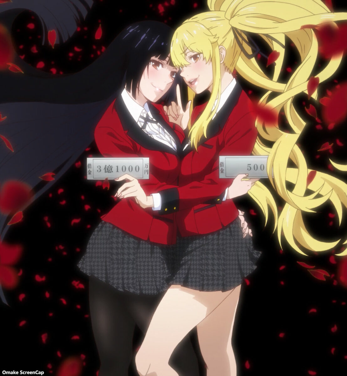 Omake ScreenCap Kakegurui Episode 5 Yumeko And Mary Share Secrets