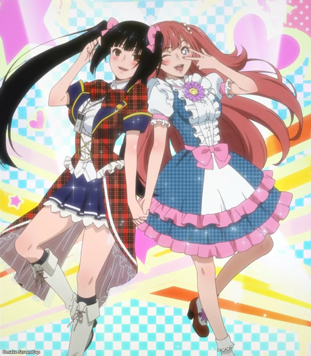 Omake ScreenCap Kakegurui Episode 8 Dreaming Creaming Sisters Idol Unit