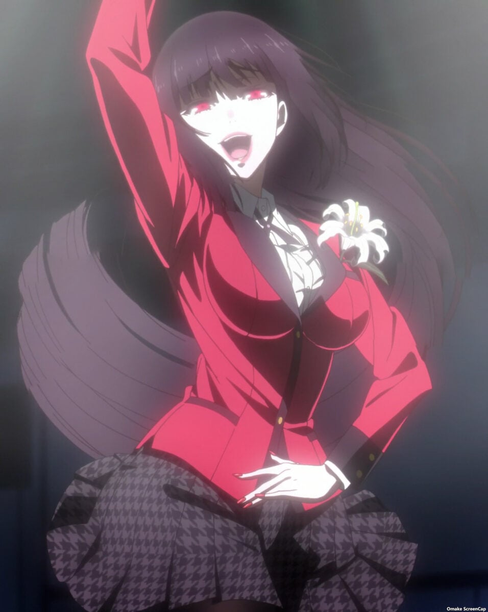 Omake ScreenCap Kakegurui XX Episode 10 Yumeko Feels It