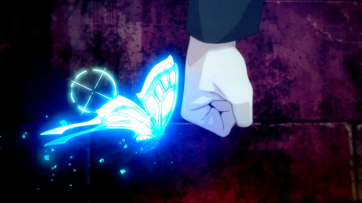 Persona 5 The Animation Blue Butterfly Visual