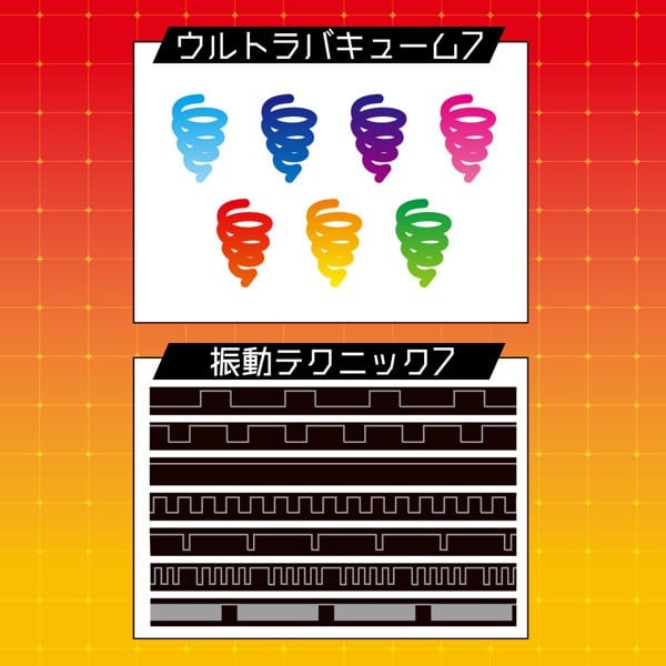 Seven Vacuum Modes, And Seven Stroke Patterns!