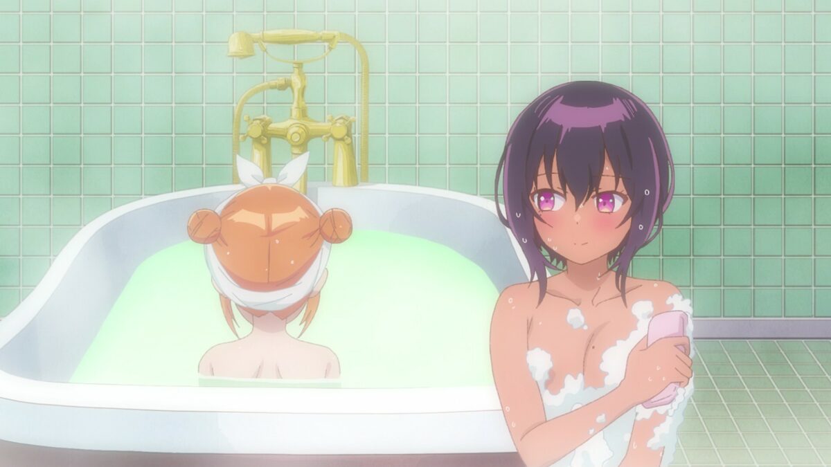 The Maid I Hired Recently Is Mysterious Episode 9 Lilith And Natsume In Bathroom