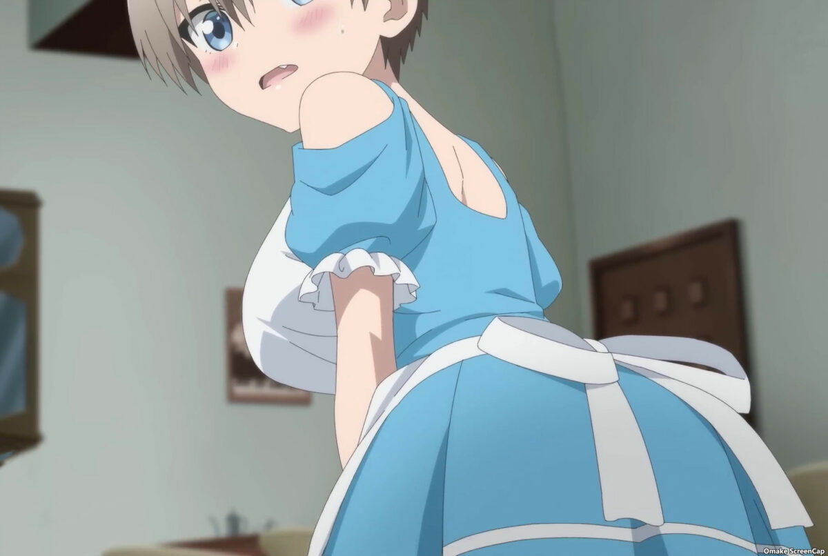 Uzaki Chan Wants To Hang Out! S2 Preview Hana Uzaki Maid Uniform Tease