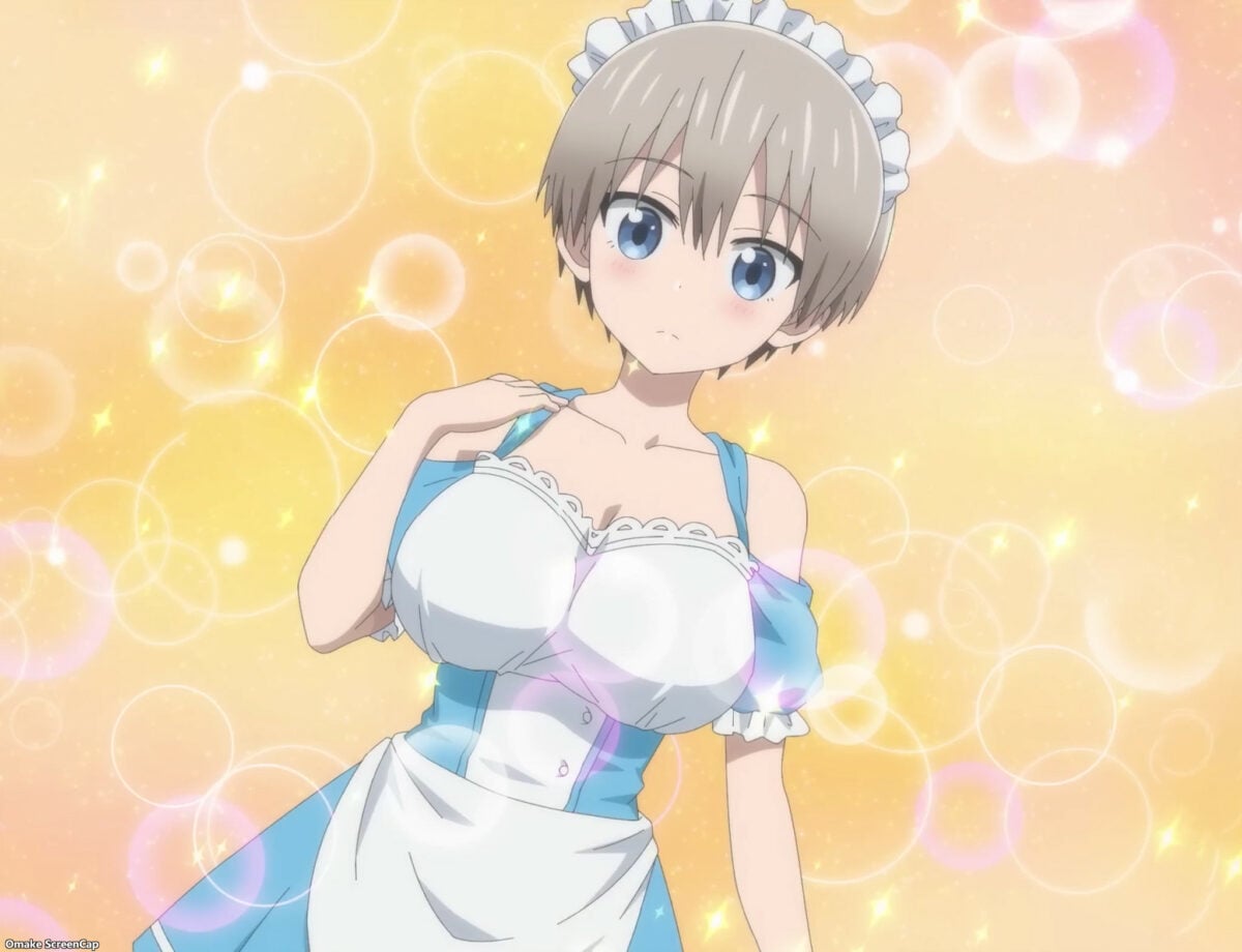Uzaki Chan Wants To Hang Out! S2 Preview Hana Uzaki Maid Uniform