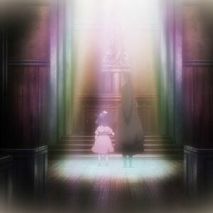 Vermeil In Gold Episode 11 Vermeil Sister Looks At Statue