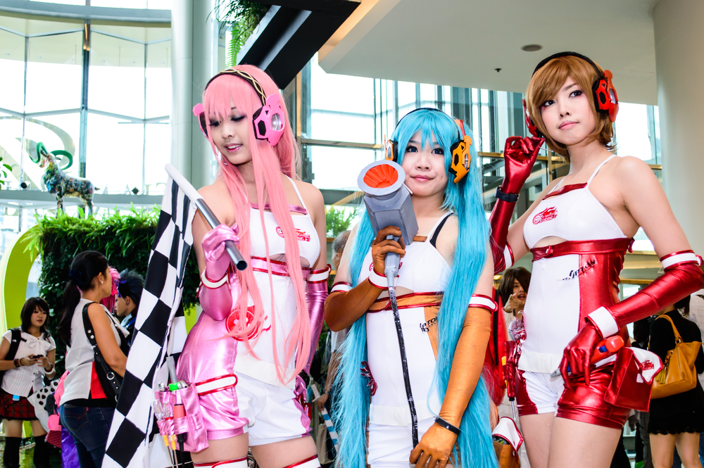 Anime Otaku Enjoy Cosplay