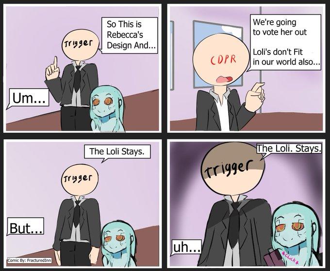 Cyberpunk Edgerunners Rebecca Loli Meme