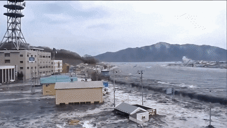 Great Tohoku Earthquake And Tsunami Japan