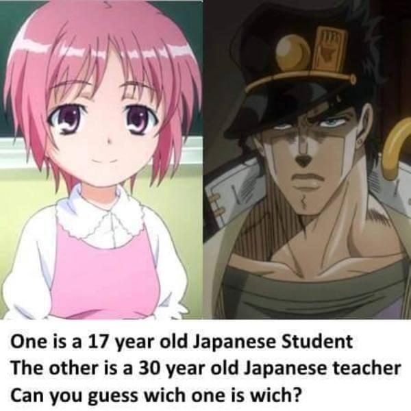 Loli Vs Jojo Meme