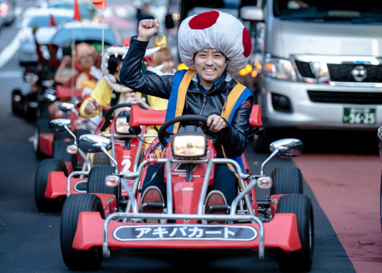 Real Mario Kart In Tokyo