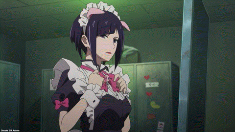 Akiba Maid War Episode 1 Ranko Nods